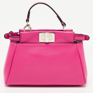 Fendi Fuchsia Nano Peekaboo - NEW / NEVER USED